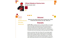 Desktop Screenshot of karimatells.com